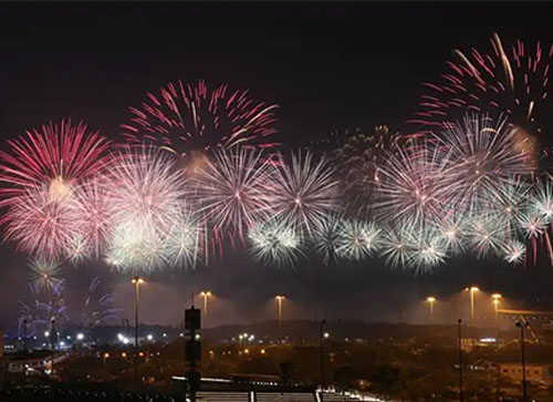 贞丰县焰火晚会